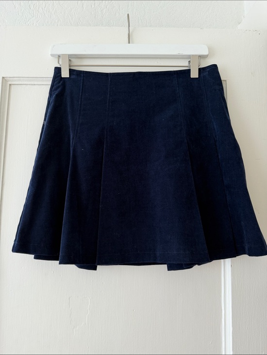 Ciao Lucia Dresses & Skirts - Ciao Lucia Dark Navy Panelled Skater Skirt